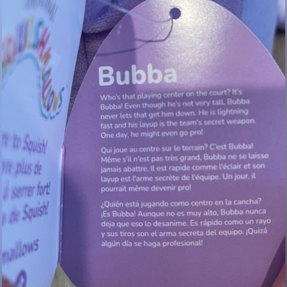 NWT 12” with handle Bubba the Cow 🐮 with Easter 🐣 Eggs 🥚 Squishmallow Pail. - Picture 6 of 6